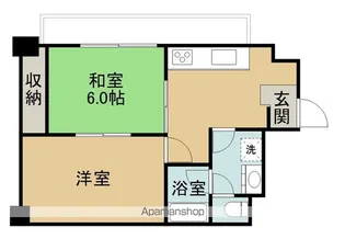 グレースフル相模原【5階】の間取り