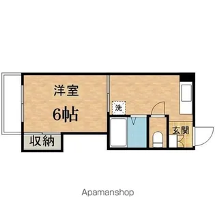 ビザビ【3階】の間取り