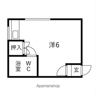 コーポフロンティア【205.号室】の間取り