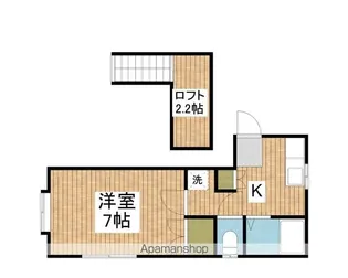 サンライト旭町【2階】の間取り
