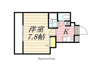 リヴァージュ大手門【6階】の間取り