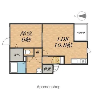 ハピネス132【1階】の間取り