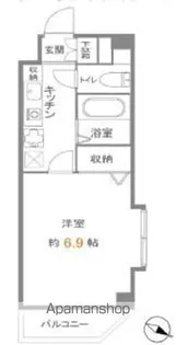 東京都杉並区阿佐谷北3丁目【マンション】の間取り