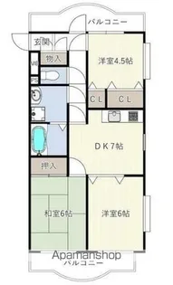 プレミール佐藤【5階】の間取り