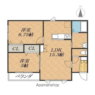 SOLEIL12【1階】の間取り