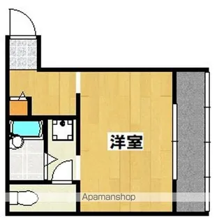 ハーベスト長居【3階】の間取り