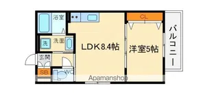 ティアラ豊川【304号室】の間取り