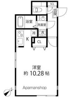 BRANCHE豊島園【406号室】の間取り