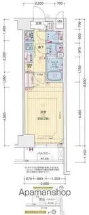 プレサンス木場公園【7階】の間取り