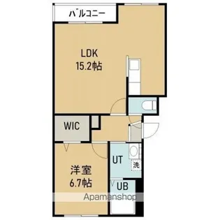 グランツ【4階】の間取り