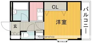 アムール豊中北【7階】の間取り