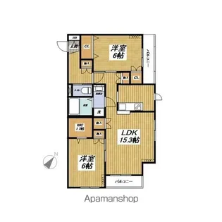 SPIANOⅡ【3階】の間取り
