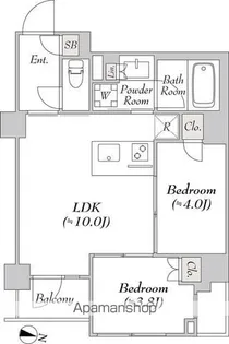 ルミーク千歳船橋【2階】の間取り
