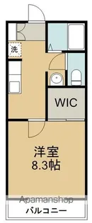 GRANDEE SUZU B【2階】の間取り