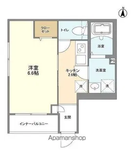 アンフォーレ【2階】の間取り