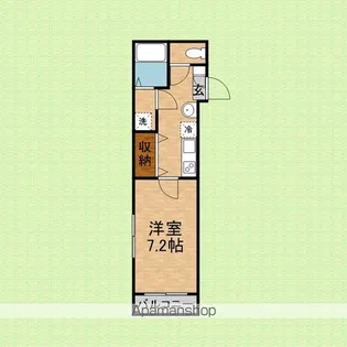 BEST STAGE 鶴瀬東【2階】の間取り