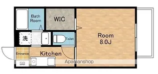 リヴェールK【103号室】の間取り