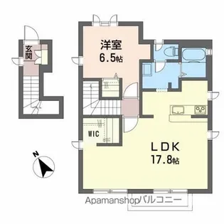 メゾン中町C【2階】の間取り