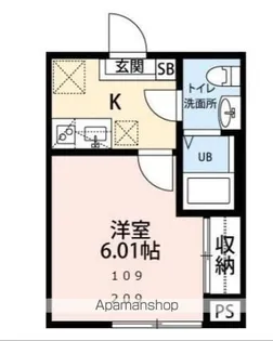 BRIX葛城【2階】の間取り