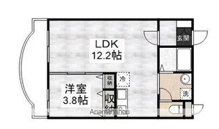 ヴィーナス【303号室】の間取り