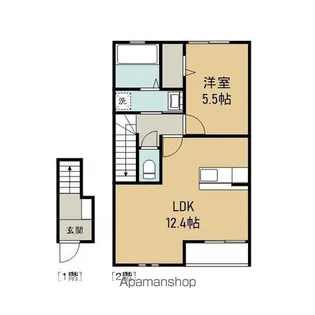 SOCIO(ソシオ)【2階】の間取り