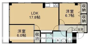 リブレス坂戸関間【3階】の間取り