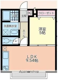 パークハウスA【1階】の間取り