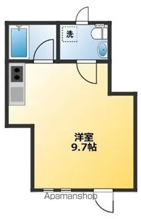 カイテキアパート【2階】の間取り