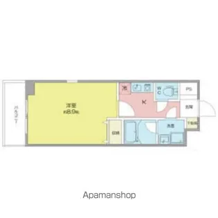 カーサ千種B【8階】の間取り