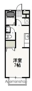 クライン・ブリュッケD【2階】の間取り