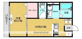 リファレンス愛宕【4階】の間取り