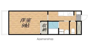 リバーヒルズ大門【2階】の間取り