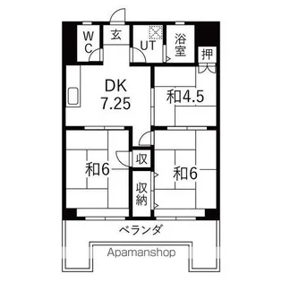 明和ビル【2階】の間取り