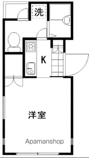 荒川ビル【3階】の間取り