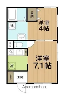 グリーンテラス【2階】の間取り