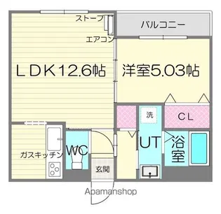 LILAC壱番館【3階】の間取り