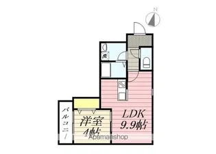 シェリール松ヶ丘【3階】の間取り