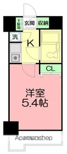 ライオンズマンション本厚木第3【807号室】の間取り