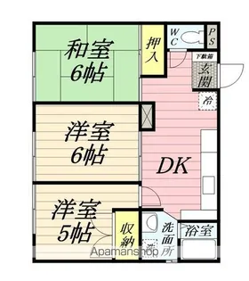 メゾンワタナベ【3階】の間取り