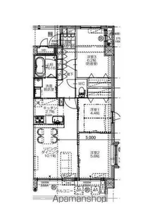アーベイン永楽【303号室】の間取り