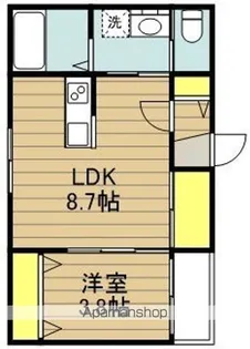 デパーチェ本町東【2階】の間取り