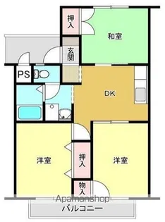 ガーデンシティ海老名 A棟【2階】の間取り