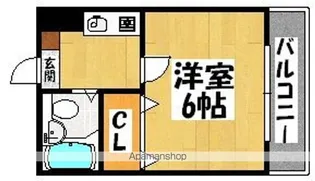 エクセル大野芝【2階】の間取り