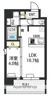 ウエンズ福島フロント【1階】の間取り