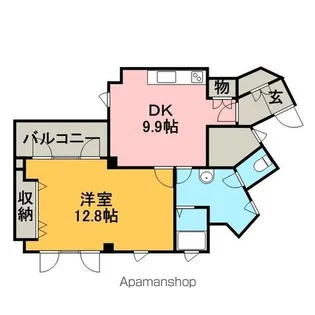 モトマチメイワ【2階】の間取り