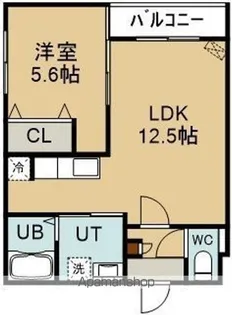 インフィニティ宮前【1階】の間取り