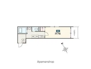 MELDIAかしわ台駅前【3階】の間取り