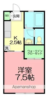シャンテ【2階】の間取り