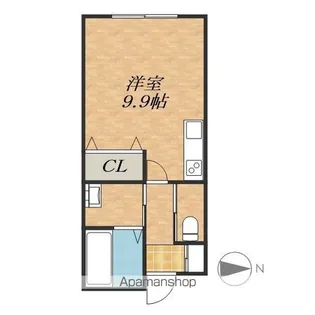 CRECERⅡ【1階】の間取り