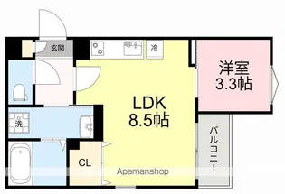 REGALEST青葉堤町【2階】の間取り